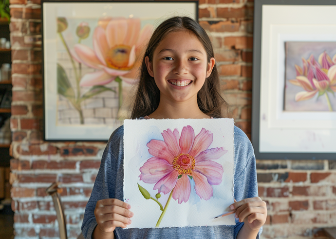 Beginning Watercolor for Kids (ages 8-12)