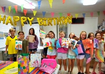 Birthday Art Party!