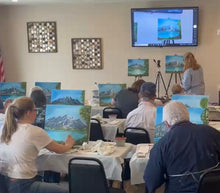 Load image into Gallery viewer, Paint like Bob Ross in one day - for the absolute beginner!