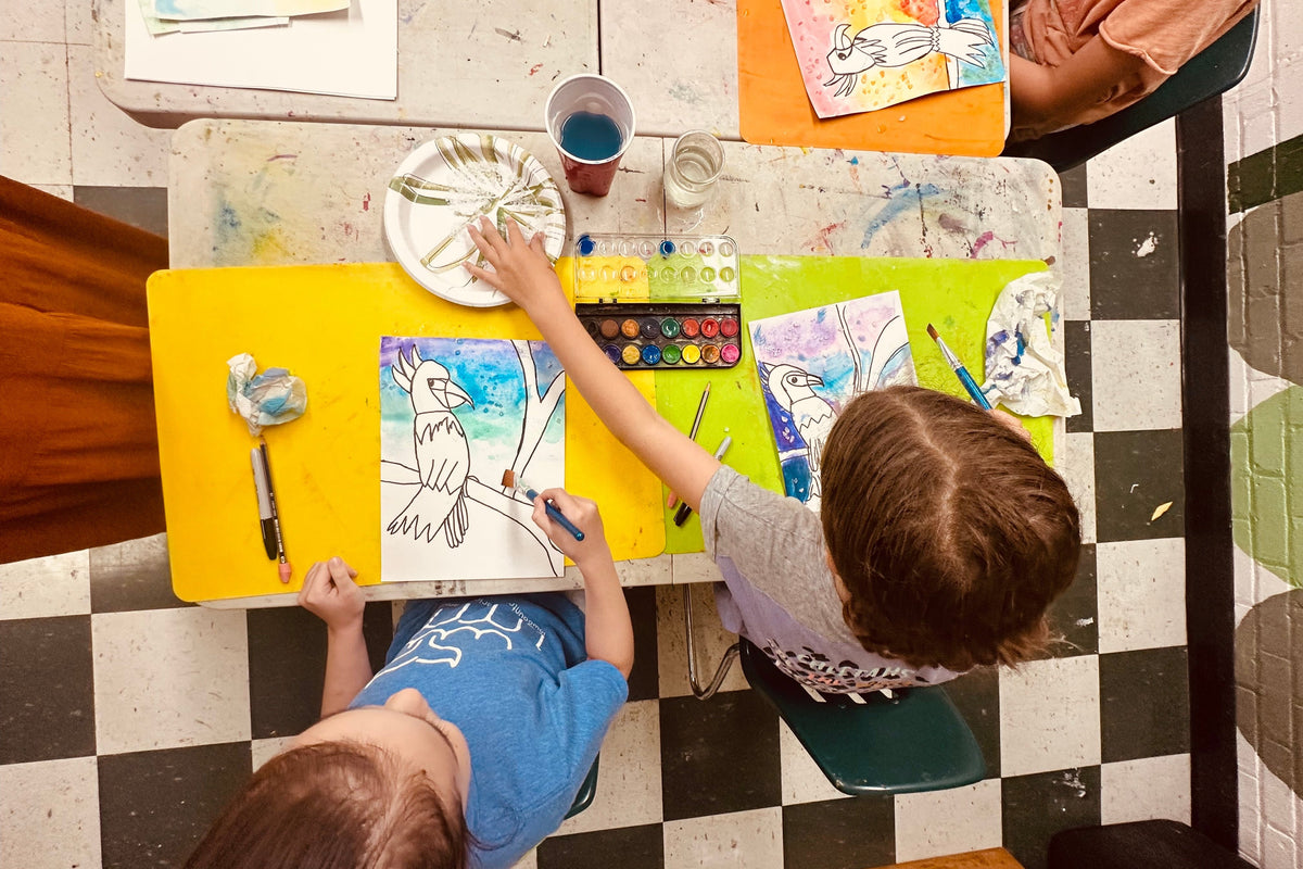 Art Explorersmixed media near me, Art class for children Mount