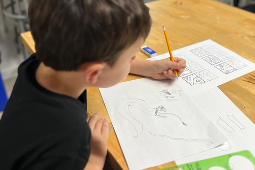 September Beginning Drawing: Ages 6-10