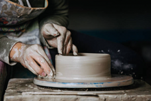 Load image into Gallery viewer, POTTERY Wheel class - 3 SPOTS LEFT. ALL INCLUDED! Ages 16+