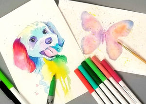 WA Watercolor for children Ages 7-11 OCTOBER