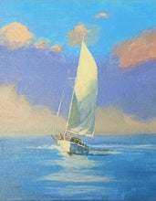 Load image into Gallery viewer, &quot;Into the Breeze&quot;- acrylic on canvas 8x10