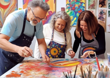 Load image into Gallery viewer, Beginning Acrylic and mixed media for adults