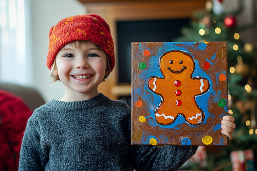 Gingerbread painting CAMP Ages 7-12