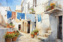Load image into Gallery viewer, Paint Italy with Watercolor (Intermediate) - Evening