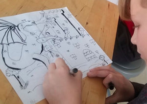 Beginning Drawing: Ages 6-10 ALL NEW PROJECTS!