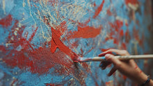 Load image into Gallery viewer, Abstract Acrylic Painting - Morning