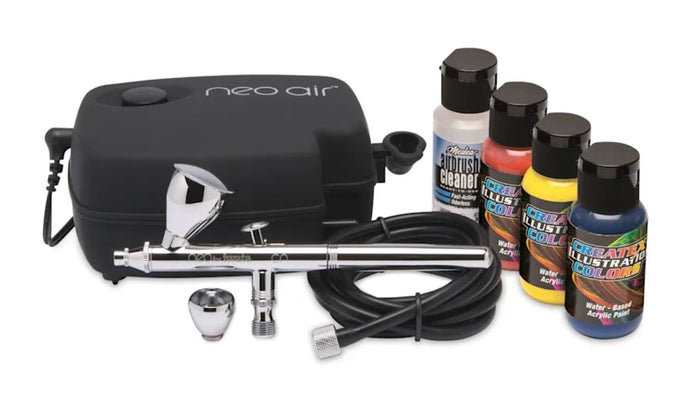 Neo for Iwata Gravity-Feed Airbrushing Kit