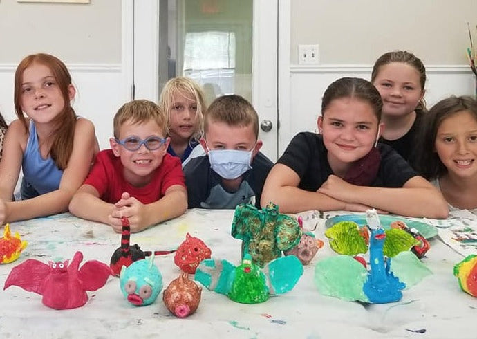 PM CAMP -  Pinch Clay Sculpture Camp Ages 7-10
