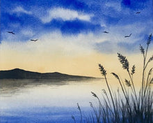 Load image into Gallery viewer, July Watercolor for Absolute Beginner - Evenings